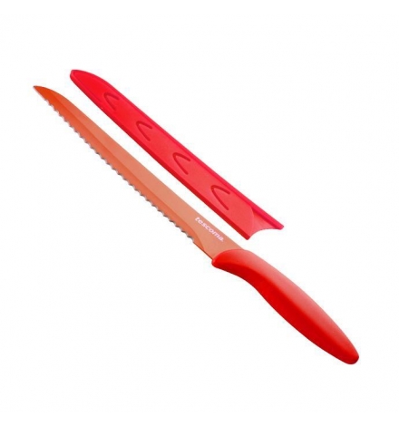  Antiadhezní nůž na chléb PRESTO TONE 20 cm, červená 