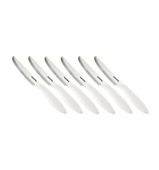 Nůž jídelní TESCOMA PRESTO 12 cm, 6 ks, bílá