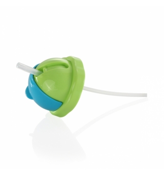 Náhradní uzávěr pro dětskou láhev s brčkem TESCOMA, zeleno-modrá