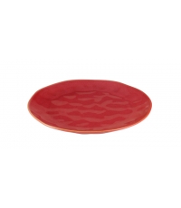  Mělký talíř LIVING pr. 26 cm, červená 