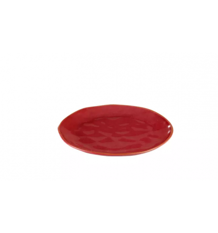  Dezertní talíř LIVING pr. 21 cm, červená 