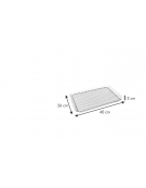  Podnos GLANCE 40 x 26 cm, diamanty 