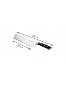  Nůž japonský AZZA NAKIRI 18 cm 