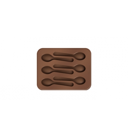  Formičky na čokoládu DELÍCIA CHOCO, lžičky 