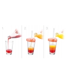  Nálevka na vrstvené koktejly myDRINK 